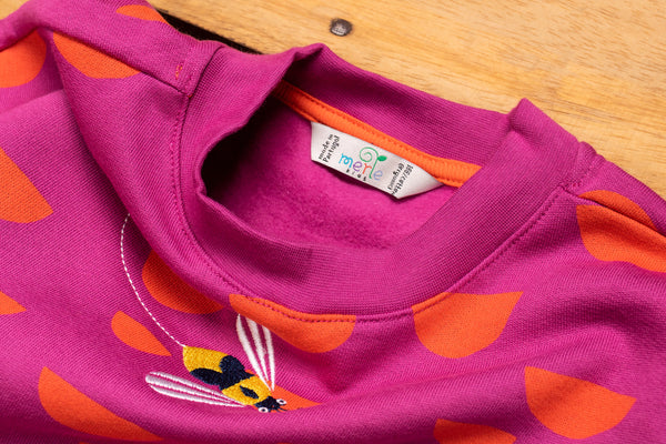 Merle - Oversized Box Sweatshirt - Honey Bee