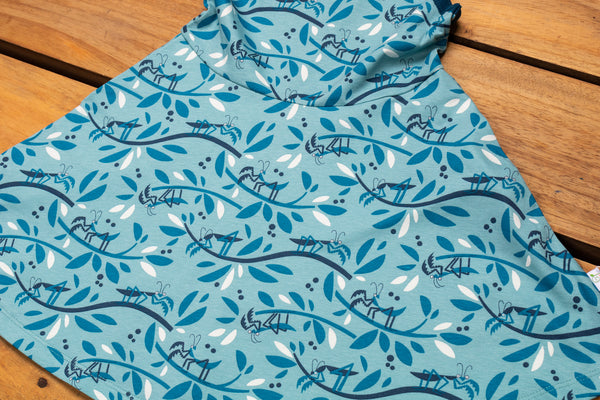 Merle Kids - Sleeveless Skater Dress - Mantis