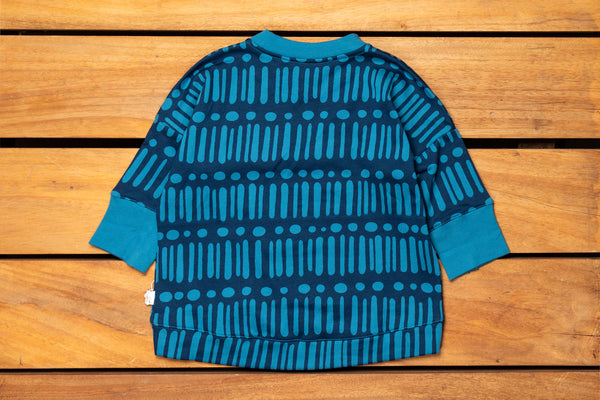 Merle - Oversized Box Sweatshirt - Stag Beetle