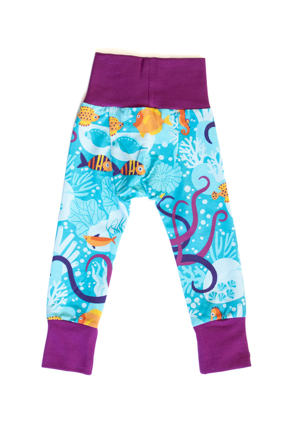 Merle Kids - Grow-With-Me Leggings - Under The Sea