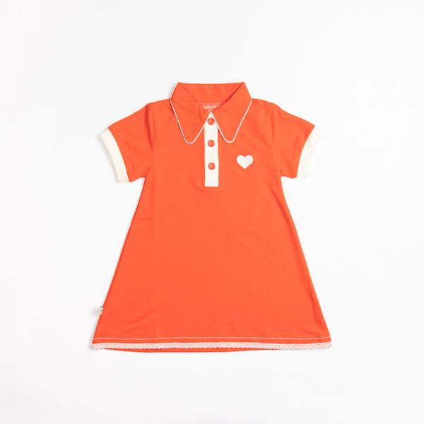 Alba - Julie Dress - Orange.Com