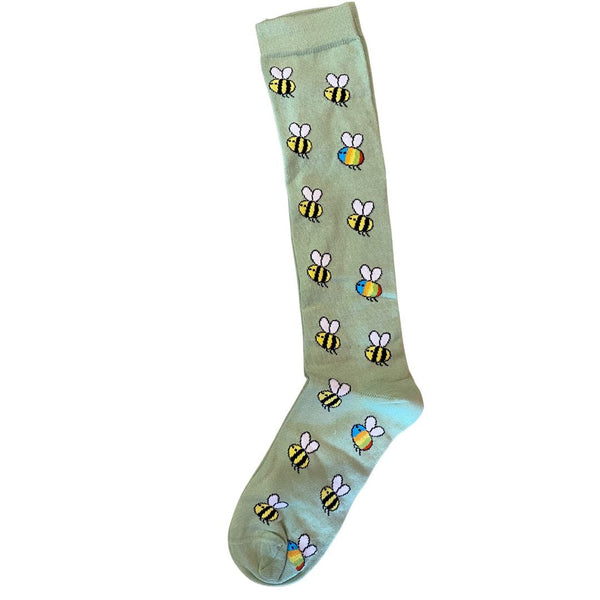 Slugs & Snails - Adult's Knee Socks - Rainbee