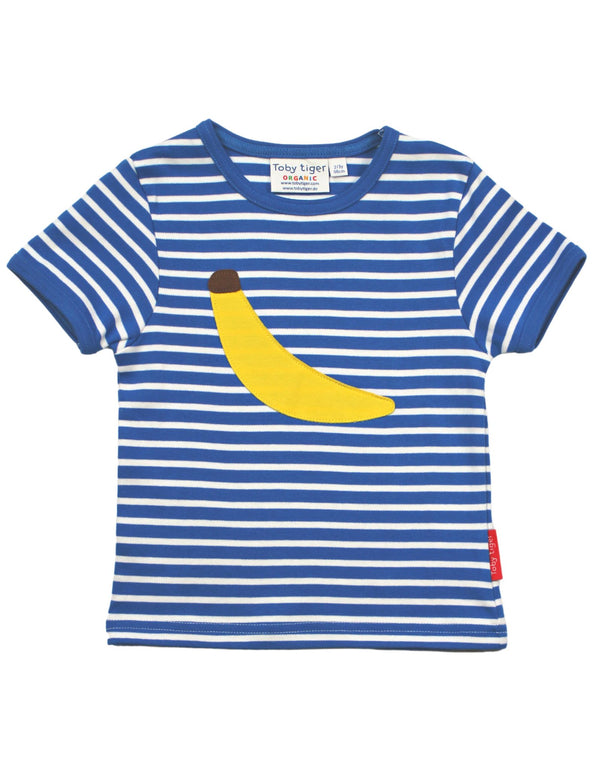 Toby Tiger - SS Tee - Organic Banana Applique