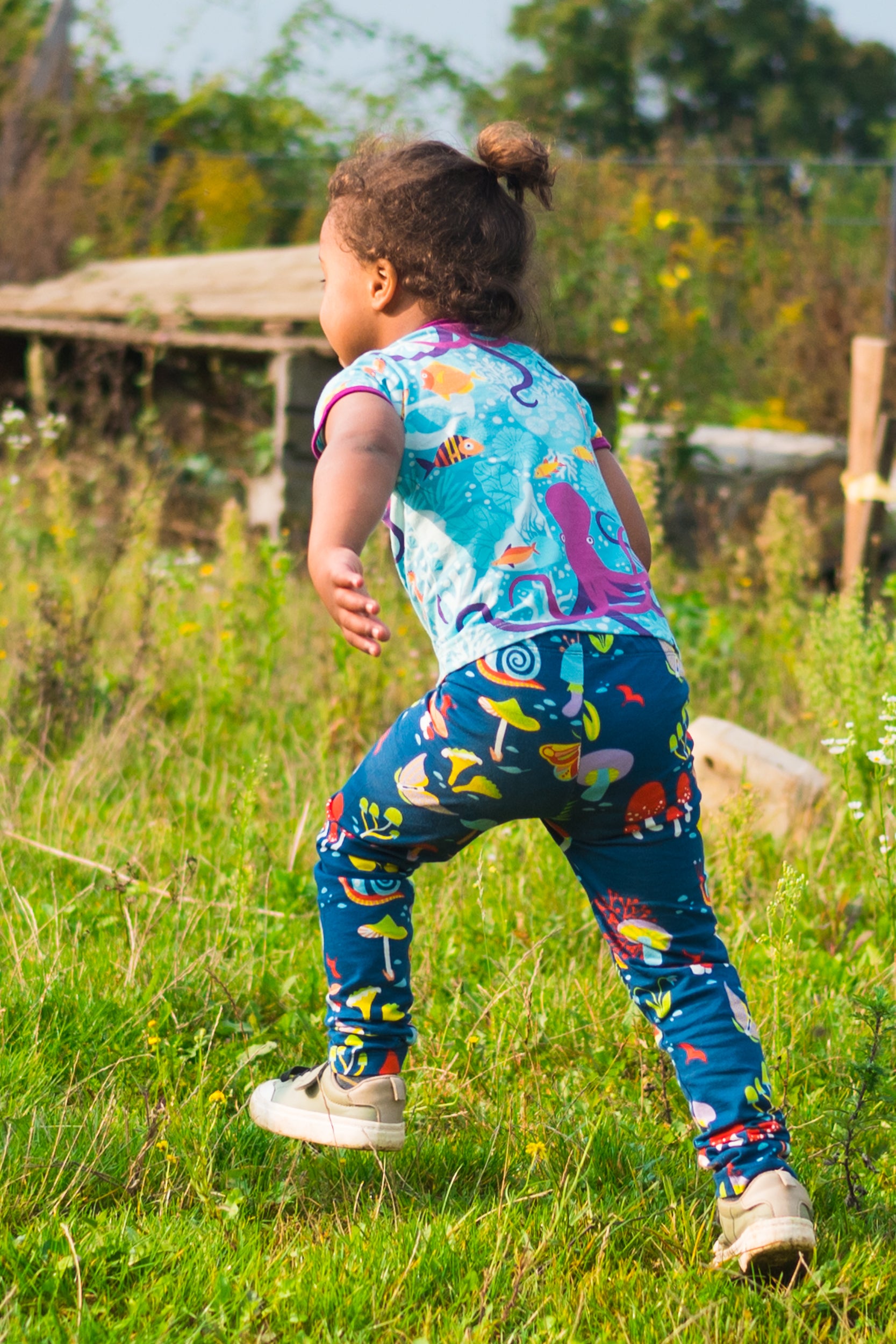 Merle Kids - Leggings - Forest At Night