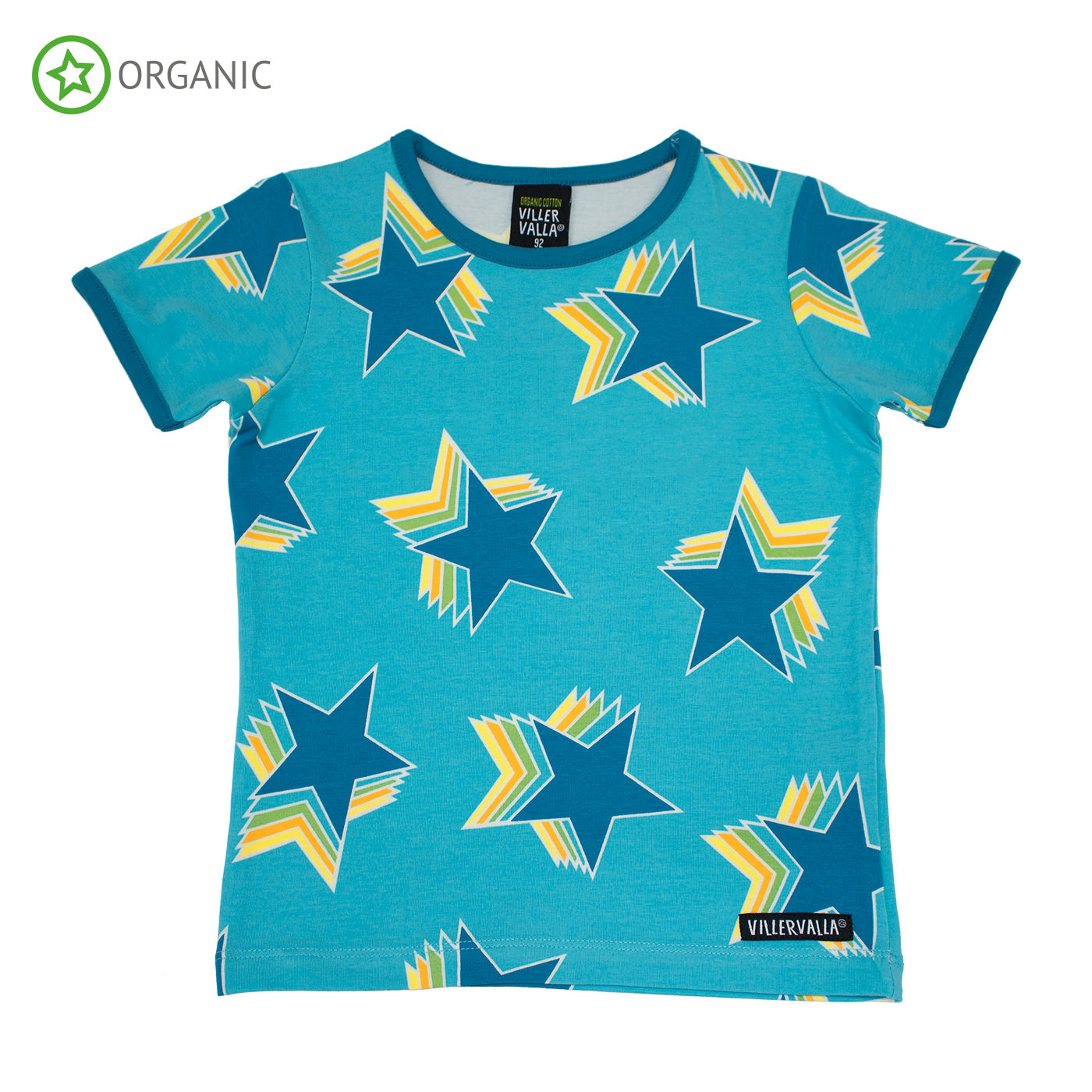 PRICE DROP * Villervalla - Stars - S/S tee - Riviera Blue ** LAST ONE!