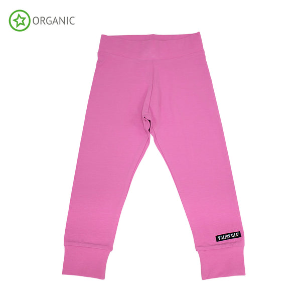 PRICE DROP * Villervalla - Solid Basics - Tapered Pants - Petunia (Pink)