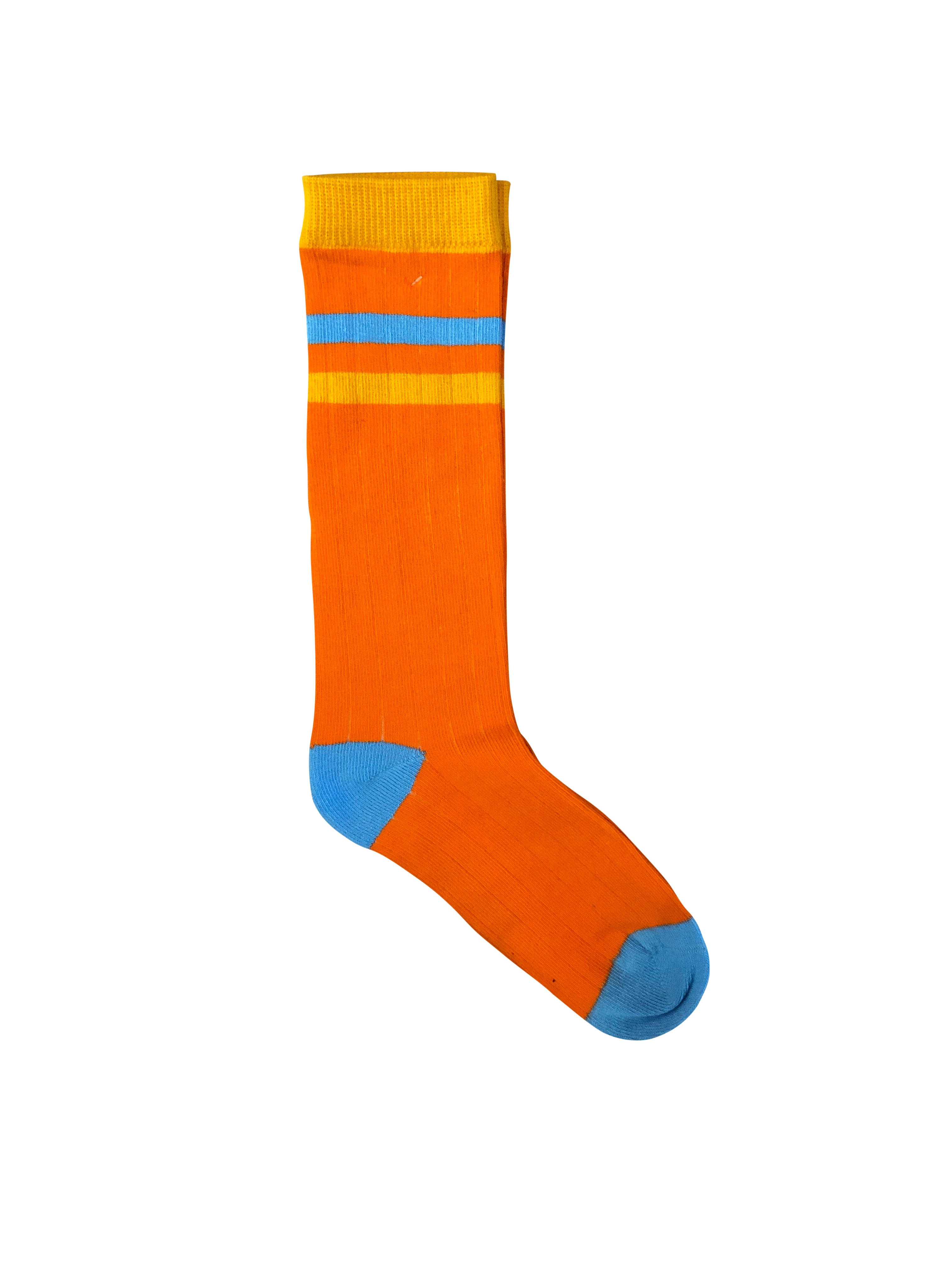 Moromini - Ribbed Tube Socks - Orange