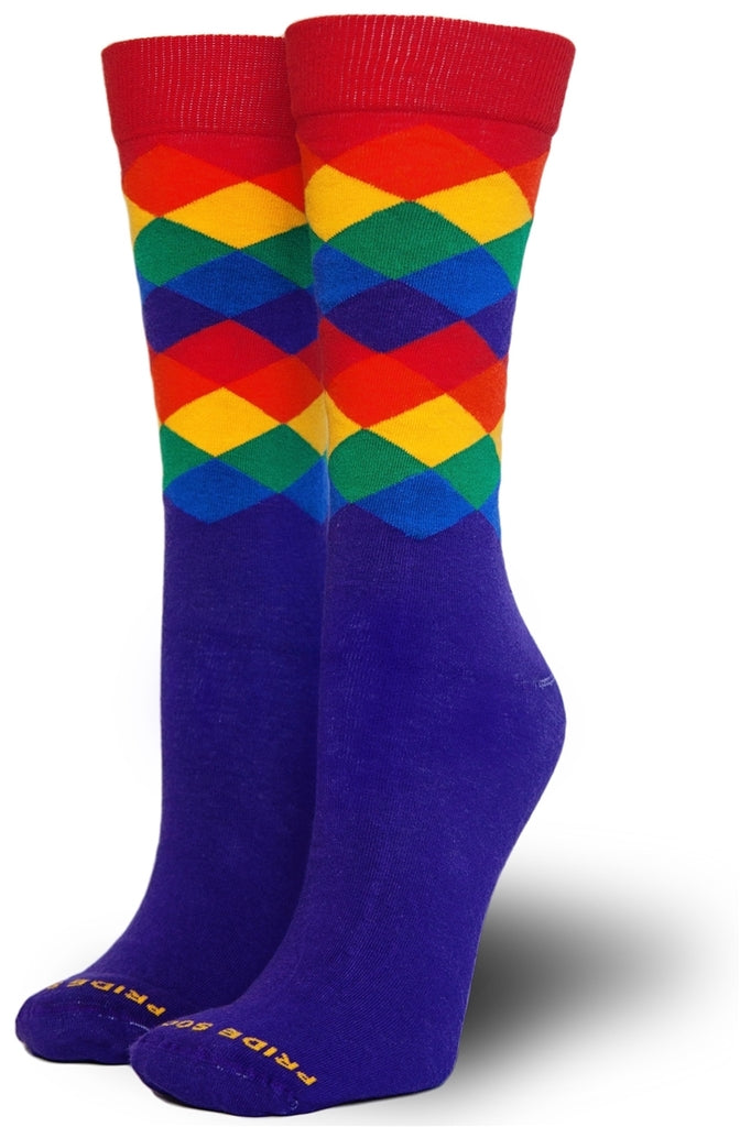 Pride Socks - Argyle Magic