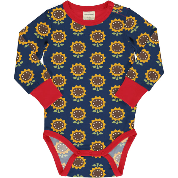 Maxomorra - LS Bodysuit - Sunflower