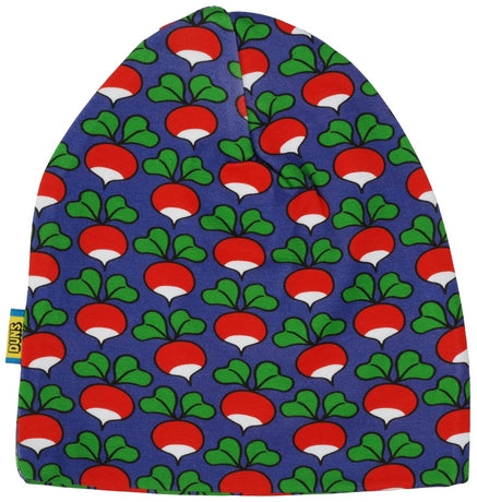 PRICE DROP * Duns Sweden - Double Layer Hat - Radishes - Purple