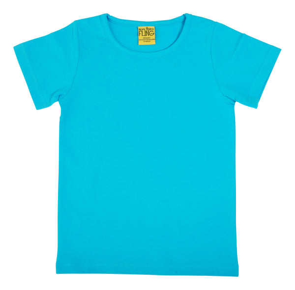 More Than A Fling - SS Tee - Blue Atoll