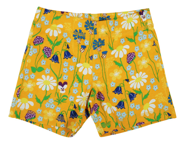 Duns Sweden - Shorts - Midsummer Flowers - Yellow