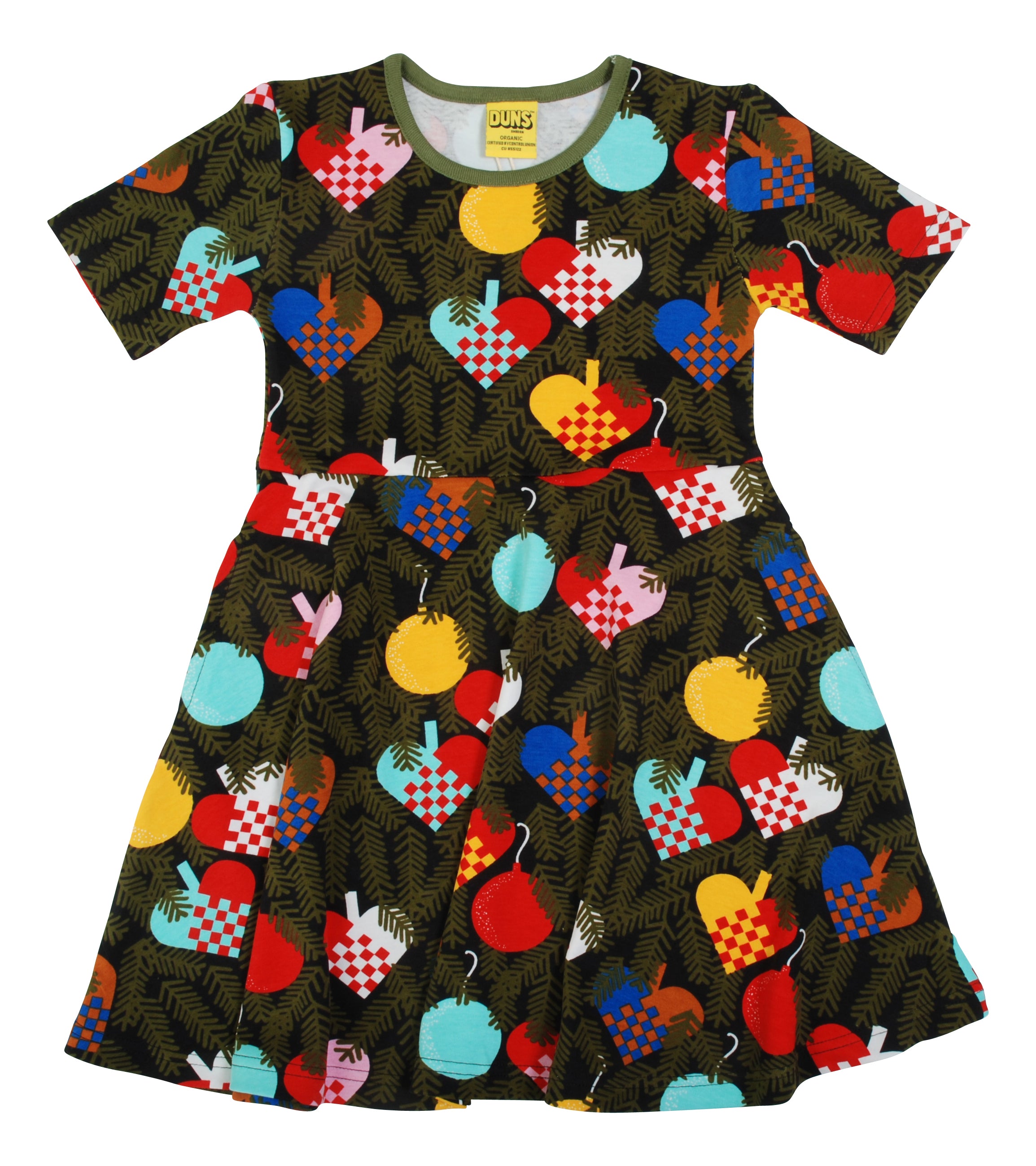 Duns Sweden - SS Skater Dress - Heart