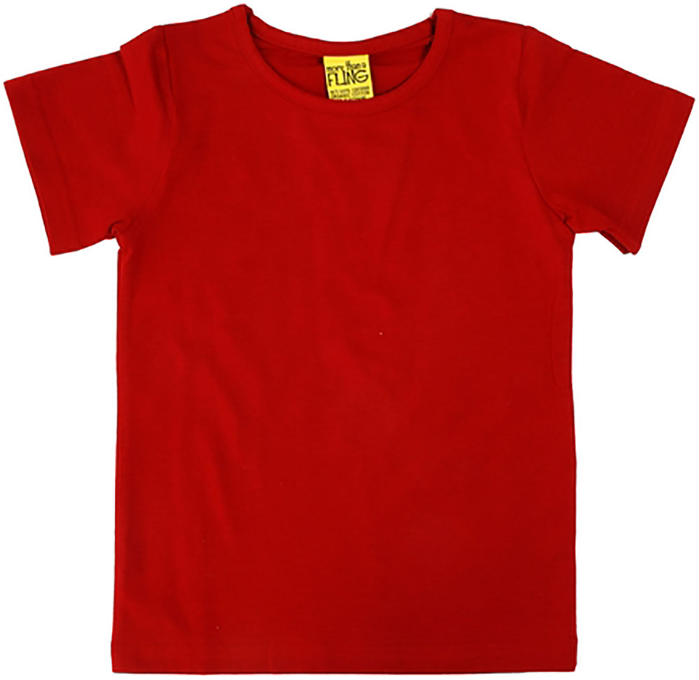 More Than A Fling - SS Tee - Pompeian Red