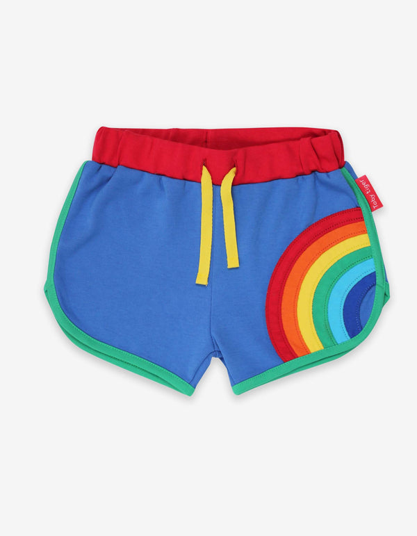 Toby Tiger - Running Shorts - Rainbow Applique