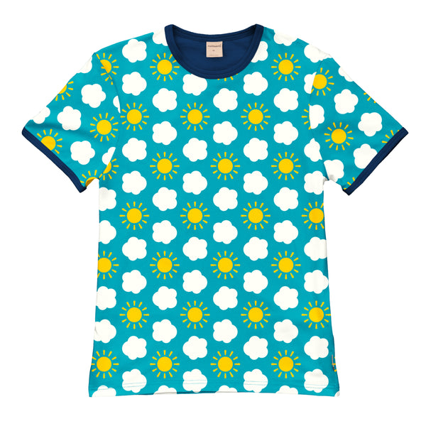 Maxomorra - SS T-Shirt - Classic Sky - Adult