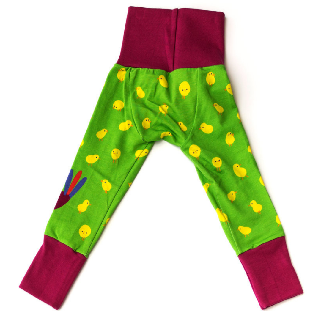 Merle Kids - Leggings - Mama Hen and Her Chicks ** LAST SZ 86/92cm