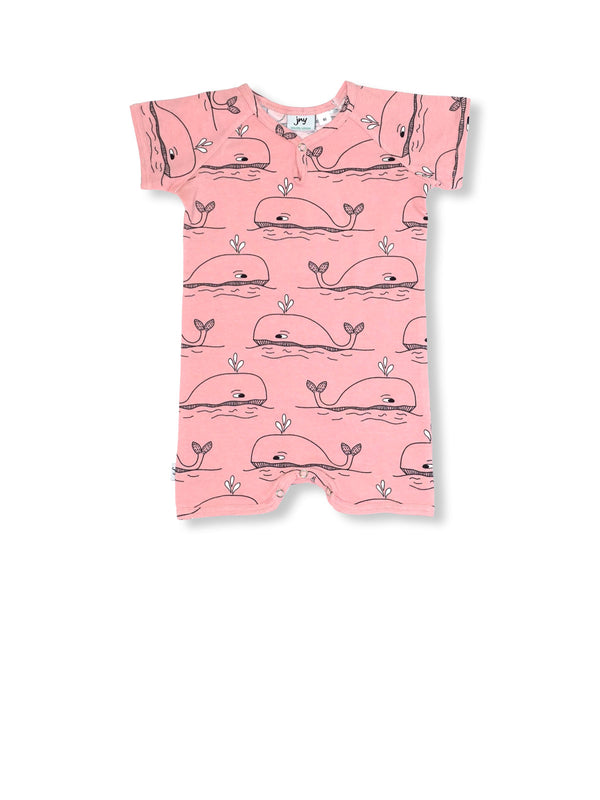 PRICE DROP * JNY - Summersuit - Pink Whale