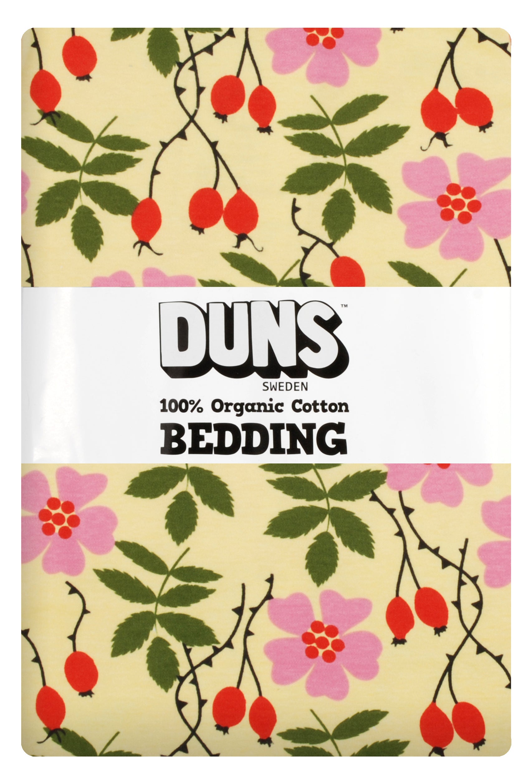 Duns - Bedding - NZ Single Duvet Set - Rosehip - Yellow ** LAST ONE