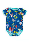 Merle Kids - SS Bodysuit - Forest At Night