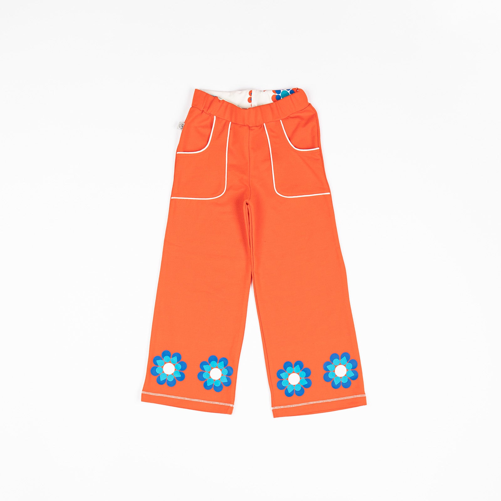 Alba - Caroline Flower Pants - Orange.com