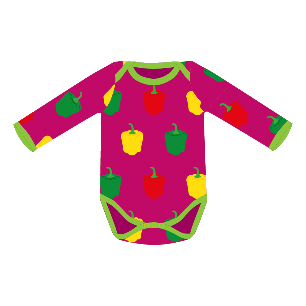 pikolo - LS Bodysuit - Peppers