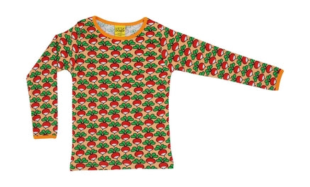 Duns Sweden LS tee - Radishes - Canteloupe